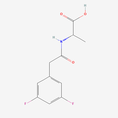 (S)-2-(2-(3,5-Difluorophenyl)acetamido)propanoic acid