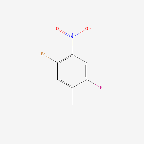 1-Bromo-4-fluoro-5-methyl-2-nitrobenzene