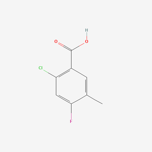 2-Chloro-4-fluoro-5-methylbenzoic acid