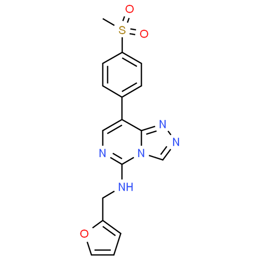 N-(Furan-2-ylmethyl)-8-(4-(methylsulfonyl)phenyl)-[1,2,4]triazolo[4,3-c]pyrimidin-5-amine