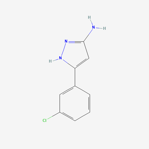 3-(3-Chlorophenyl)-1H-pyrazol-5-amine