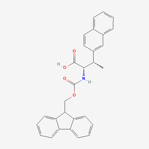 (2S,3S)-2-(9H-Fluoren-9-ylmethoxycarbonylamino)-3-(2-naphthyl)butanoic acid