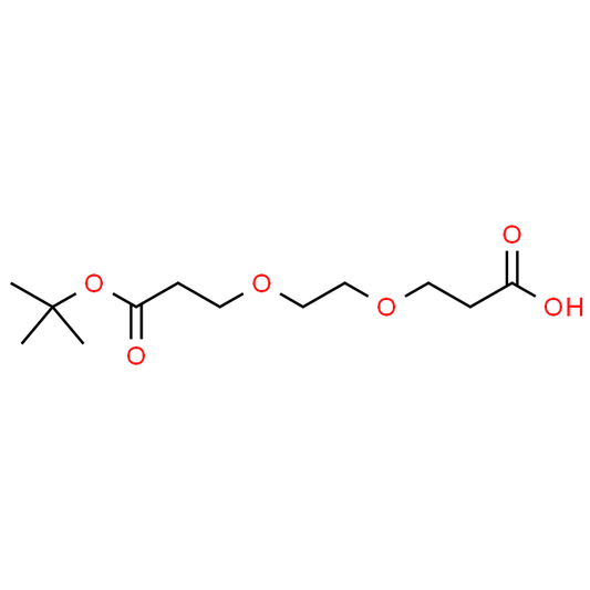 3-(2-(3-(tert-Butoxy)-3-oxopropoxy)ethoxy)propanoic acid