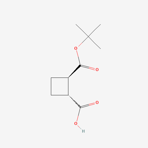 (1R,2R)-2-(tert-Butoxycarbonyl)cyclobutanecarboxylic acid