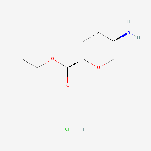 trans-Ethyl 5-aminotetrahydro-2H-pyran-2-carboxylate hydrochloride - Achmem