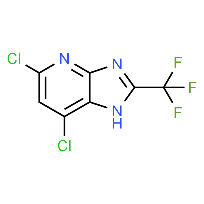 5,7-Dichloro-2-(trifluoromethyl)-1H-imidazo[4,5-b]pyridine - Achmem