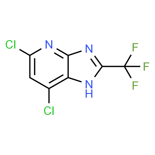 5,7-Dichloro-2-(trifluoromethyl)-1H-imidazo[4,5-b]pyridine - Achmem