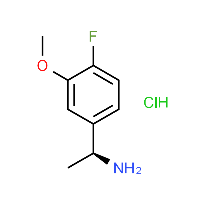 (S)-1-(4-Fluoro-3-methoxyphenyl)ethanamine hydrochloride