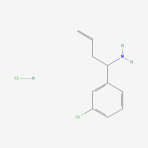 1-(3-Chlorophenyl)but-3-en-1-amine hydrochloride