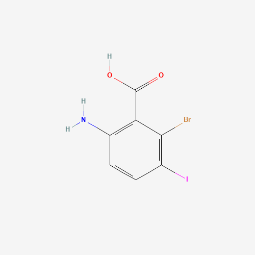 6-AMINO-2-BROMO-3-IODOBENZOIC ACID