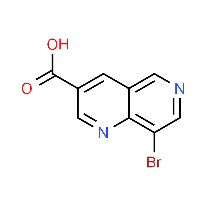 8-Bromo-1,6-naphthyridine-3-carboxylic acid