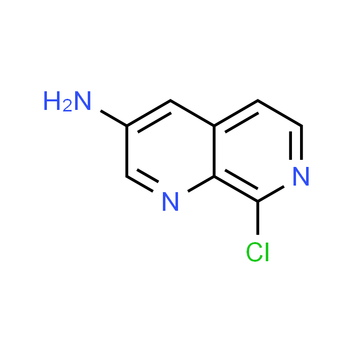 8-Chloro-1,7-naphthyridin-3-amine
