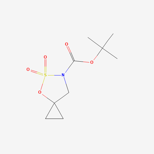 tert-Butyl 4-oxa-5-thia-6-azaspiro[2.4]heptane-6-carboxylate 5,5-dioxide
