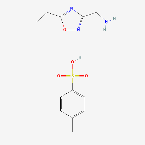 (5-Ethyl-1,2,4-oxadiazol-3-yl)methanamine 4-methylbenzenesulfonate
