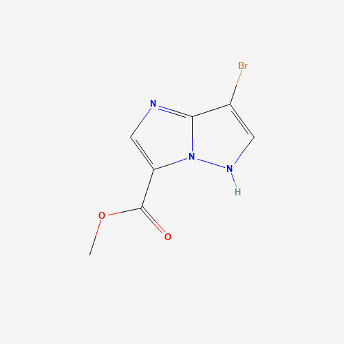 methyl 7-bromo-1H-imidazo[1,2-b]pyrazole-3-carboxylate