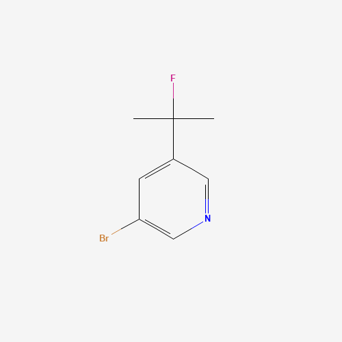 3-Bromo-5-(2-fluoropropan-2-yl)pyridine