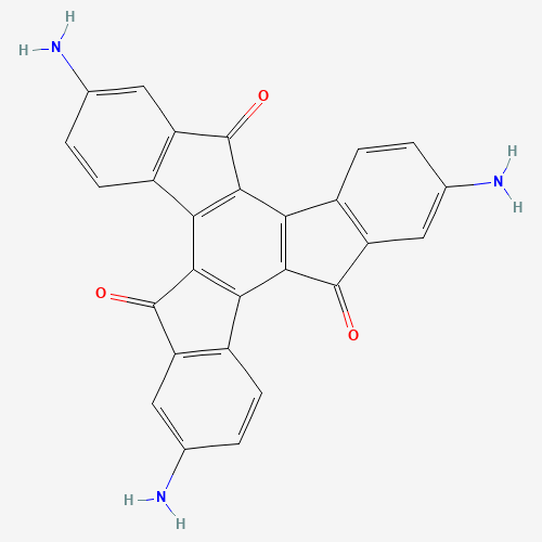 2,7,12-Triamino-5H-diindeno[1,2-a:1',2'-c]fluorene-5,10,15-trione