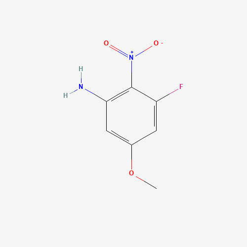 3-Fluoro-5-methoxy-2-nitroaniline