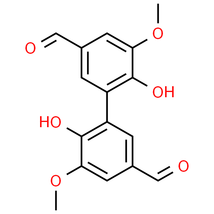 6,6'-dihydroxy-5,5'-dimethoxybiphenyl-3,3'-dicarbaldehyde