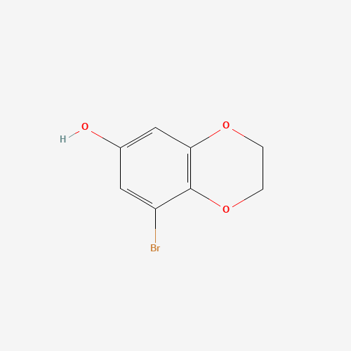 8-Bromo-2,3-dihydrobenzo[b][1,4]dioxin-6-ol