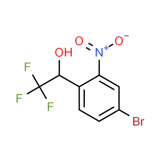 1-(4-Bromo-2-nitrophenyl)-2,2,2-trifluoroethan-1-ol