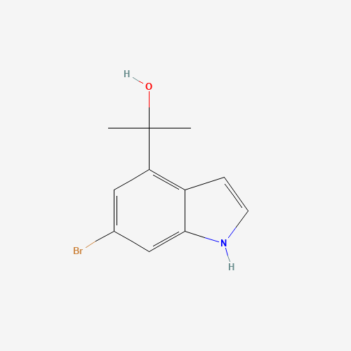 2-(6-bromo-1H-indol-4-yl)propan-2-ol
