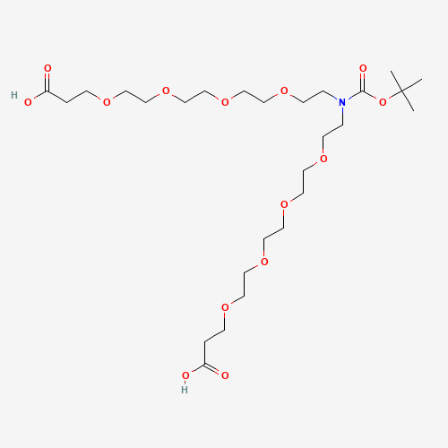 Acid-apeg8-acid n-boc