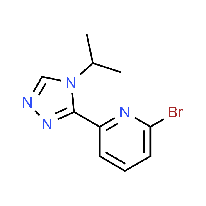 2-Bromo-6-(4-isopropyl-4H-1,2,4-triazol-3-yl)pyridine