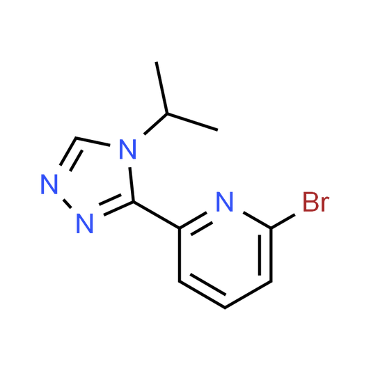 2-Bromo-6-(4-isopropyl-4H-1,2,4-triazol-3-yl)pyridine