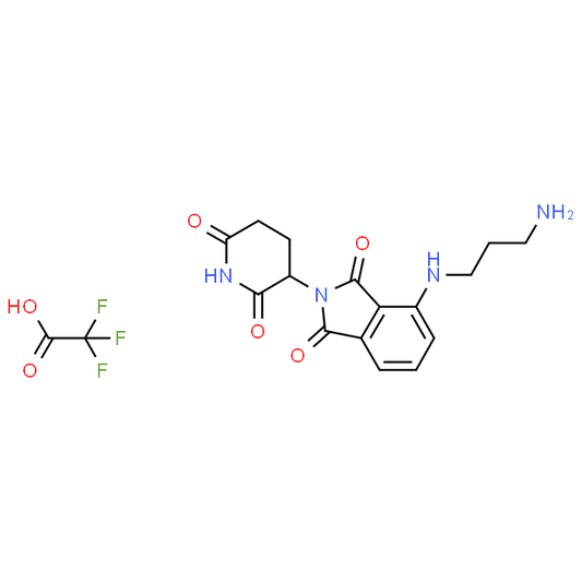 4-((3-Aminopropyl)amino)-2-(2,6-dioxopiperidin-3-yl)isoindoline-1,3-dione 2,2,2-trifluoroacetate