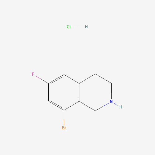 8-Bromo-6-fluoro-1,2,3,4-tetrahydroisoquinoline hydrochloride