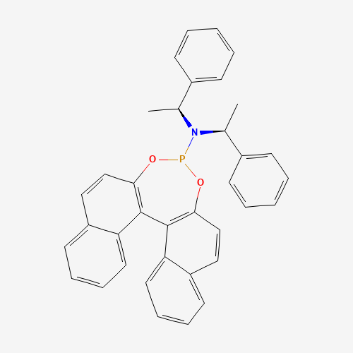 (11bS)-N,N-Bis[(1S)-1-phenylethyl]dinaphtho[2,1-d:1',2'-f][1,3,2]dioxaphosphepin-4-amine
