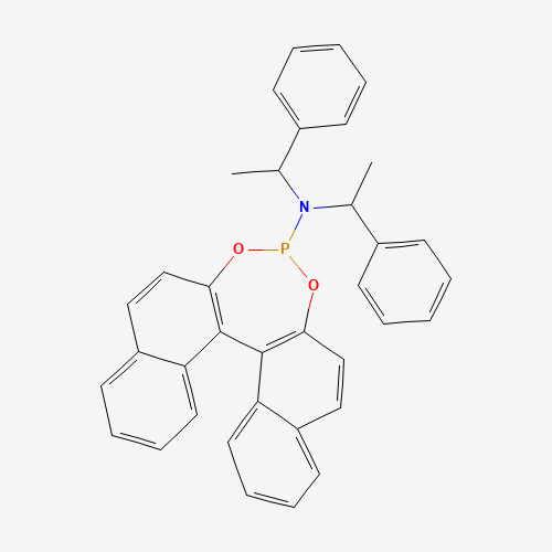 (11bR)-N,N-Bis((1S)-1-phenylethyl)dinaphtho[2,1-d:1',2'-f][1,3,2]dioxaphosphepin-4-amine