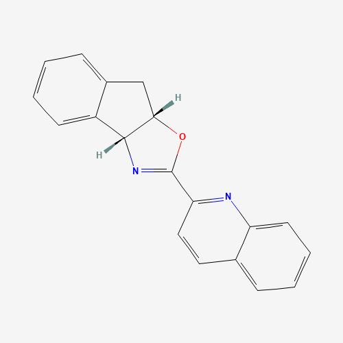 (3aR,8aS)-2-(Quinolin-2-yl)-3a,8a-dihydro-8H-indeno[1,2-d]oxazole