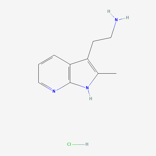 2-(2-Methyl-1H-pyrrolo[2,3-b]pyridin-3-yl)ethan-1-amine hydrochloride