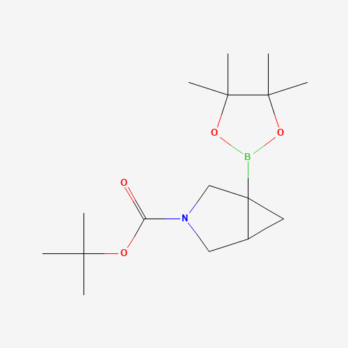 tert-Butyl 1-(4,4,5,5-tetramethyl-1,3,2-dioxaborolan-2-yl)-3-azabicyclo[3.1.0]hexane-3-carboxylate