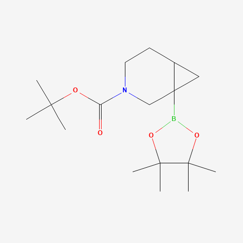 tert-Butyl 1-(4,4,5,5-tetramethyl-1,3,2-dioxaborolan-2-yl)-3-azabicyclo[4.1.0]heptane-3-carboxylate