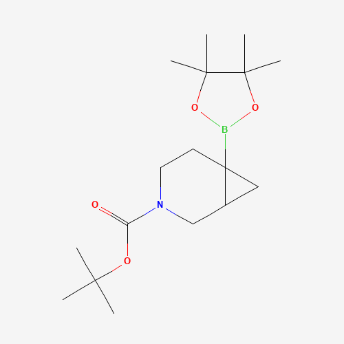 tert-Butyl 6-(4,4,5,5-tetramethyl-1,3,2-dioxaborolan-2-yl)-3-azabicyclo[4.1.0]heptane-3-carboxylate