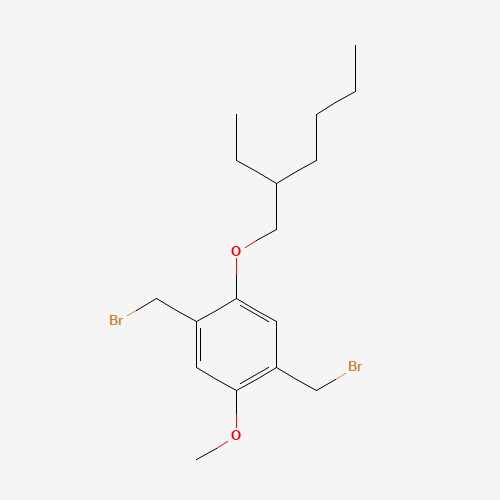 1,4-Bis(bromomethyl)-2-((2-ethylhexyl)oxy)-5-methoxybenzene