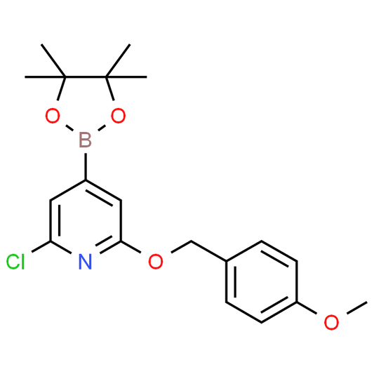 2-Chloro-6-((4-methoxybenzyl)oxy)-4-(4,4,5,5-tetramethyl-1,3,2-dioxaborolan-2-yl)pyridine