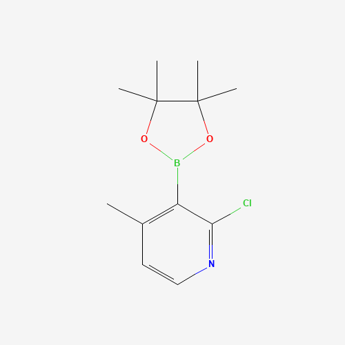 2-Chloro-4-methyl-3-(4,4,5,5-tetramethyl-1,3,2-dioxaborolan-2-yl)pyridine