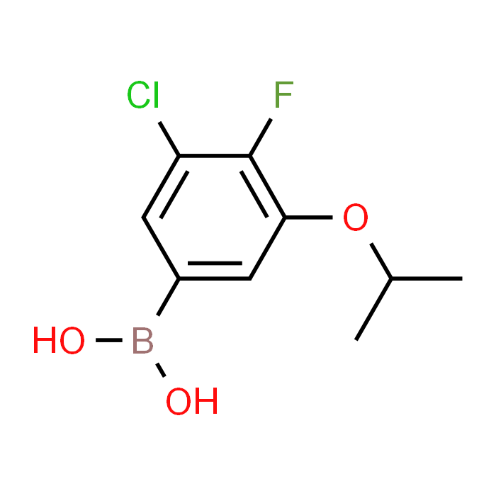 (3-Chloro-4-fluoro-5-isopropoxyphenyl)boronic acid