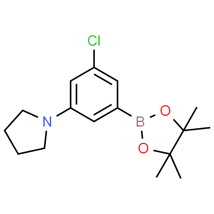 3-Chloro-5-pyrrolidinophenylboronic acid, pinacol ester