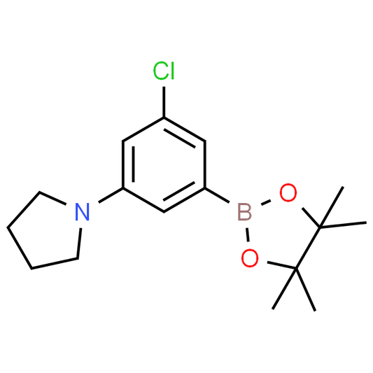 3-Chloro-5-pyrrolidinophenylboronic acid, pinacol ester