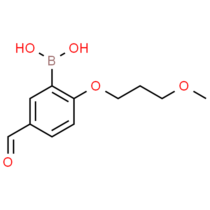 (5-Formyl-2-(3-methoxypropoxy)phenyl)boronic acid