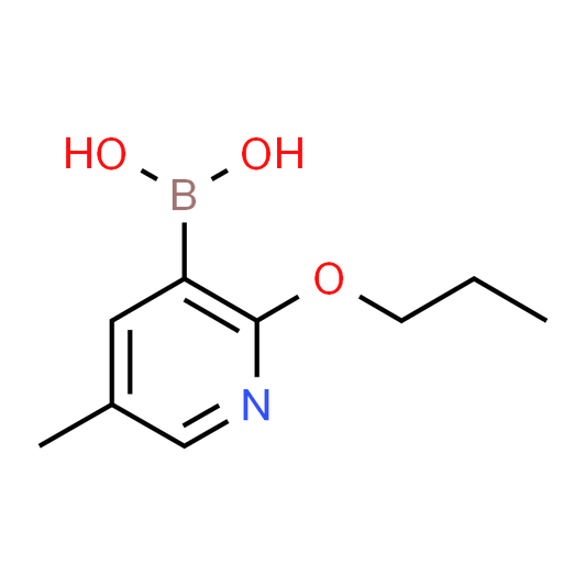 (5-Methyl-2-propoxypyridin-3-yl)boronic acid