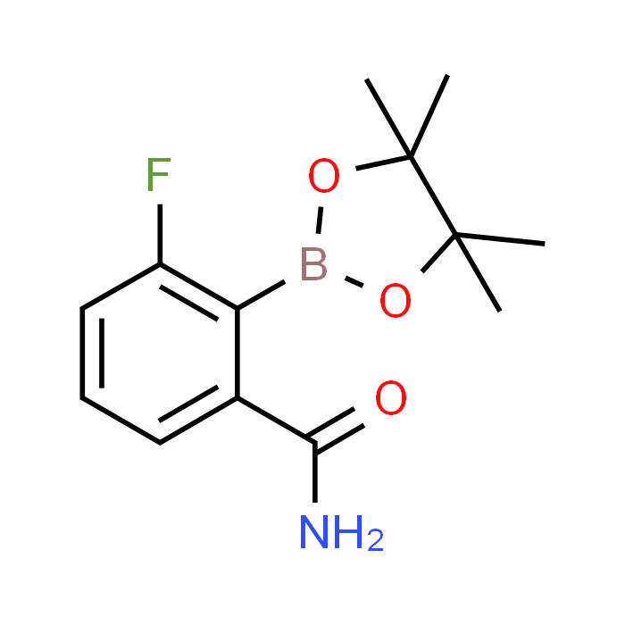 2-Carbamoyl-6-fluorophenylboronic acid pinacol ester