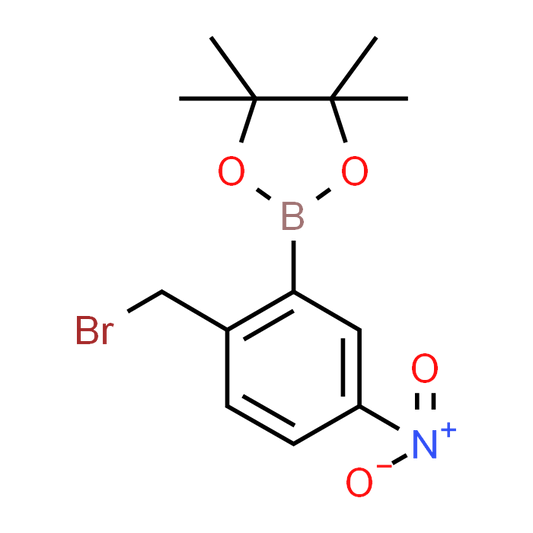 2-Bromomethyl-5-nitrophenylboronic acid, pinacol ester