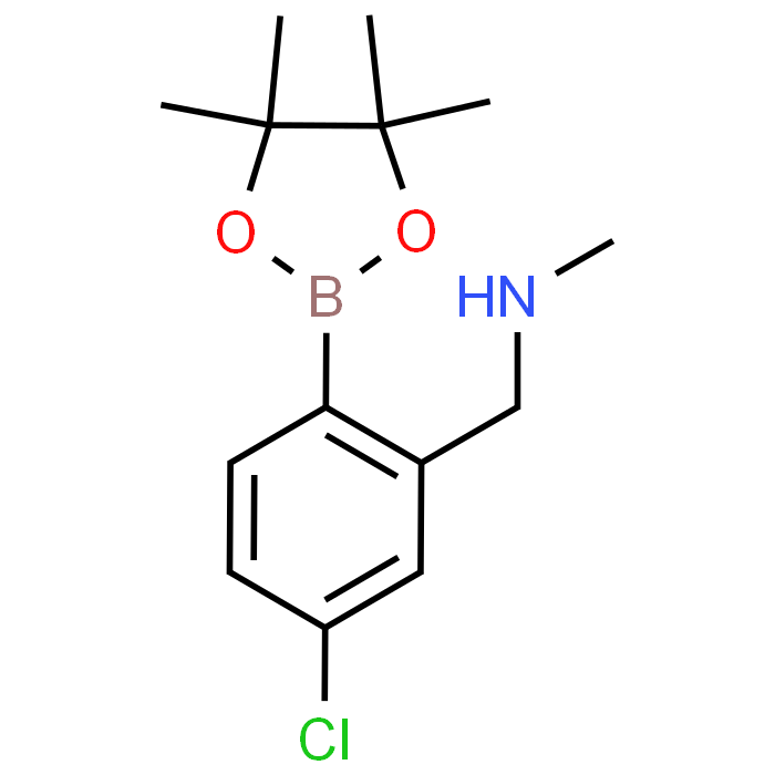 1-(5-Chloro-2-(4,4,5,5-tetramethyl-1,3,2-dioxaborolan-2-yl)phenyl)-N-methylmethanamine