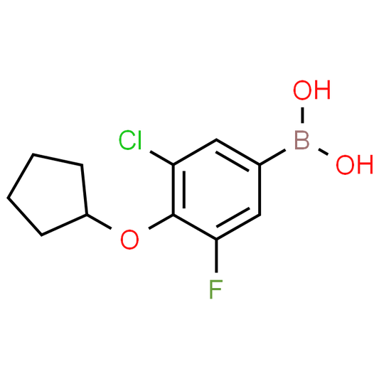 (3-Chloro-4-(cyclopentyloxy)-5-fluorophenyl)boronic acid